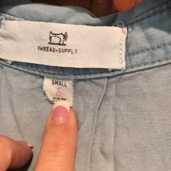 Thread Supply Jean shirt dress - Picture 3 of 3